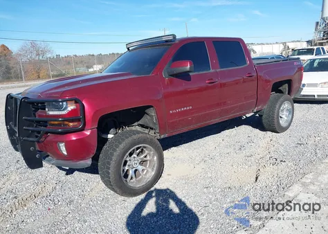 2017 Chevrolet Silverado 1500 2Lt из США, поврежденный, VIN 3GCUKREC9HG191976